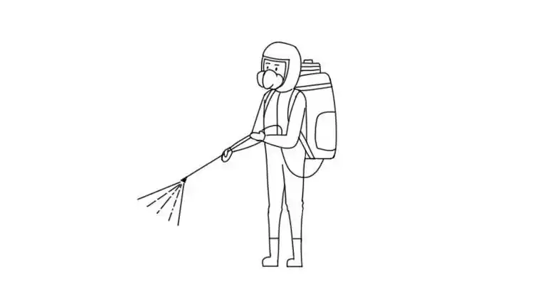 消毒卡通简笔画