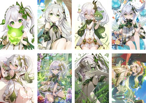 原神海报二次元周边壁纸宿舍动漫装饰画寝室墙纸贴画甘雨刻晴胡桃