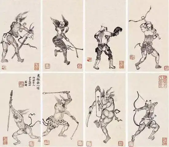 古代绘画中的鬼长什么样?
