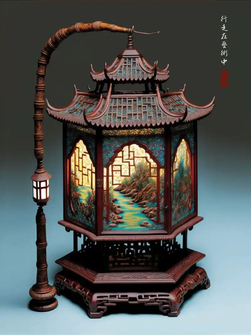 古代灯笼-传统样式灯笼 中国灯笼又统称为彩灯,是一种古老的汉族传统