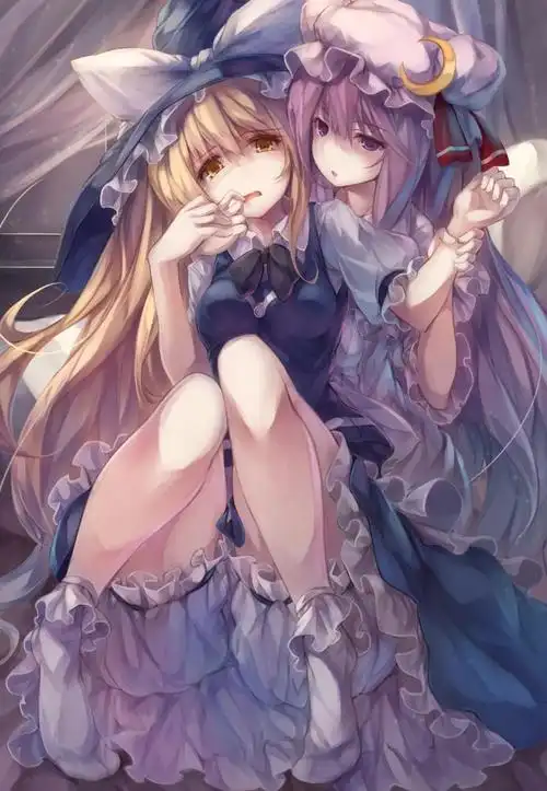 动漫人物壁纸百合