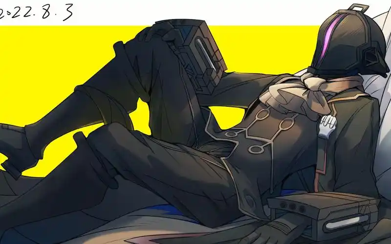 【sai】黎明卿-画了个躺的pos