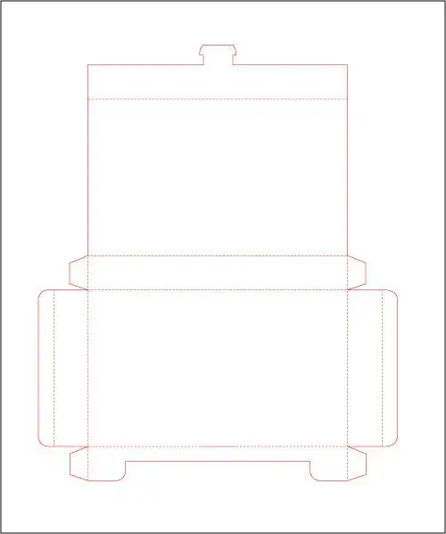 包装盒型展开图设计图__包装设计_广告设计_设计图库_昵图网nipic.com