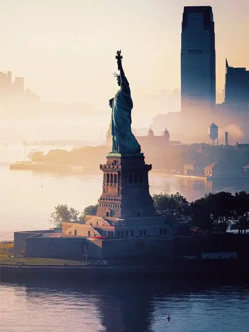 92城市地标建筑|自由女神像.96美国自由女神像(statu - 抖音