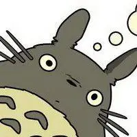 萌萌哒微信头像龙猫点击鼠标右键下载