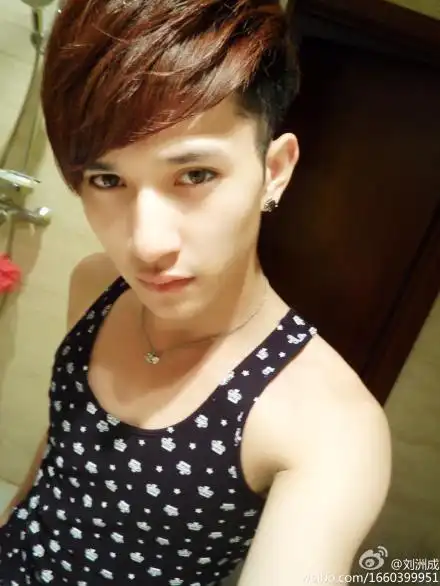 至上励合刘洲成的头发染的是什么颜色.