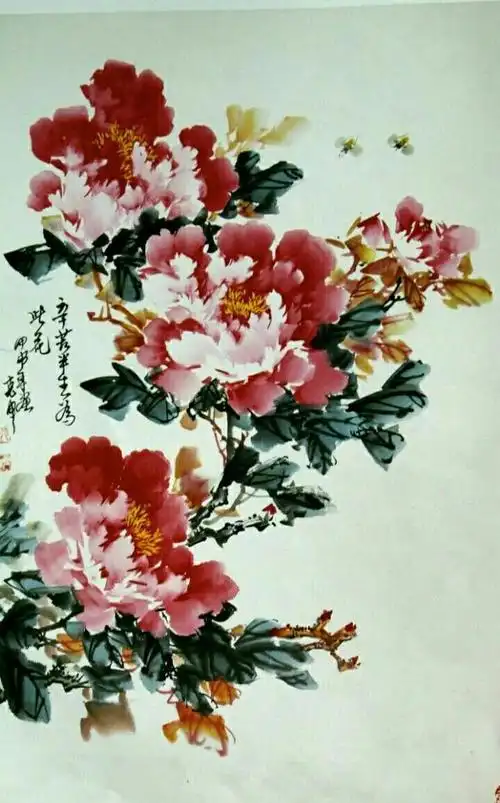 这是著名新牡丹画家王绣画的.