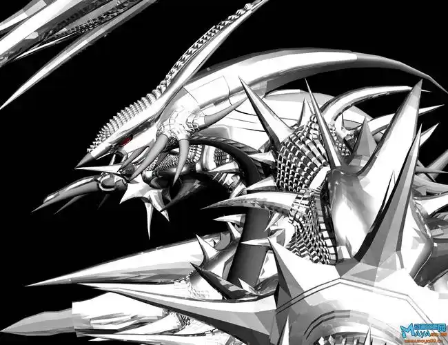 超霸气的千年机甲怪兽机械怪物机器生物3dmax原创模型下载!