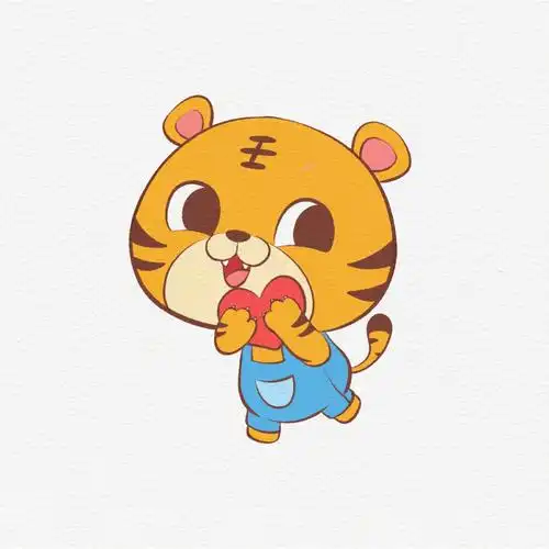 简笔画31小老虎