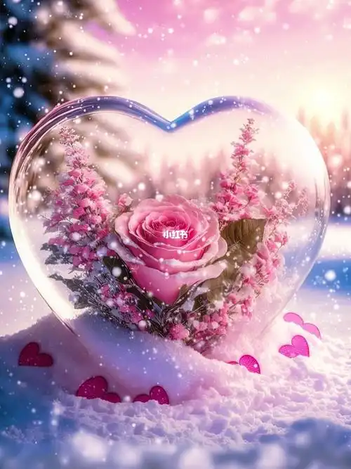 "三生有幸遇见你,愿尽余生皆是你"把这漂亮的爱心玫瑰分享给喜欢的人