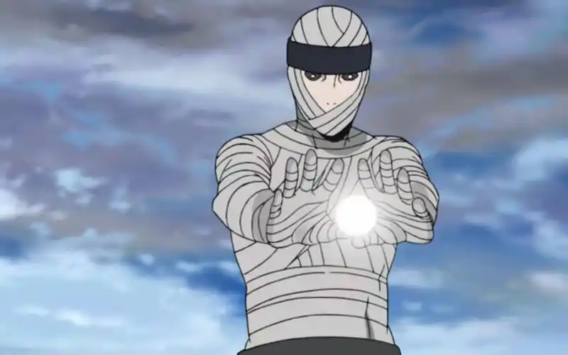 四月忍法帖二代土影无技能演示(究极风暴)