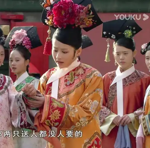 甄嬛传夏常在余答应芝答应头饰合集