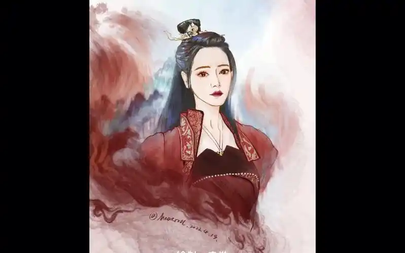 【与君初相识61恰似故人归】迪丽热巴/纪云禾/角色海报手绘视频