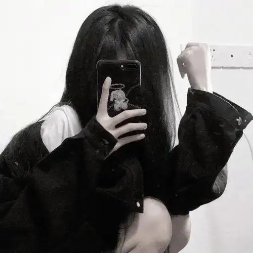 霸气and黑色系女生头像3