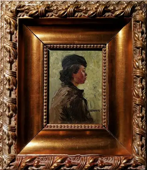 怀旧的前苏联小油画