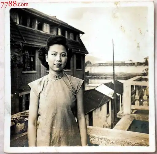 民国美女照-au7062573-老照片-加价-7788收藏__中国收藏热线