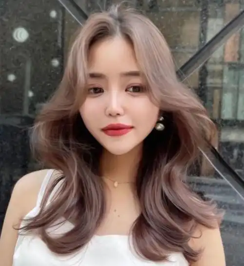 适合中长发的卷发 外翻中长发型最流行_女生卷发 - 美发站