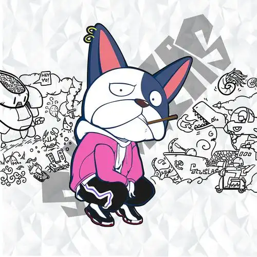 嘻哈涂鸦-随手图