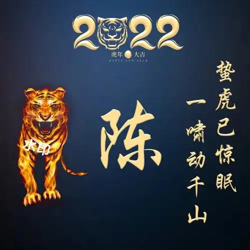 霸气款姓氏头像