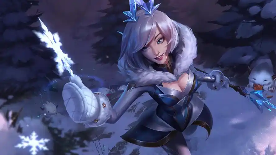 冰雪节拉克丝4k动态壁纸