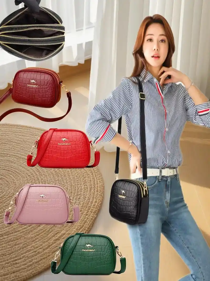 图文掘金计划 女2024新款单肩斜挎小包包很时尚百搭,很适 - 抖音