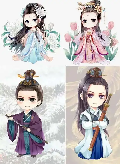 艺想天开培优班秋期第四课——q版古风漫画人物