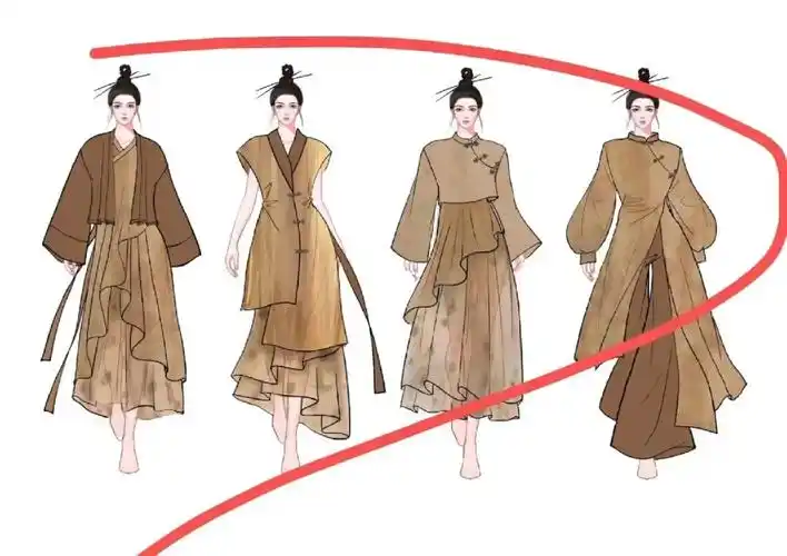 服装设计效果图系列鲁美作品