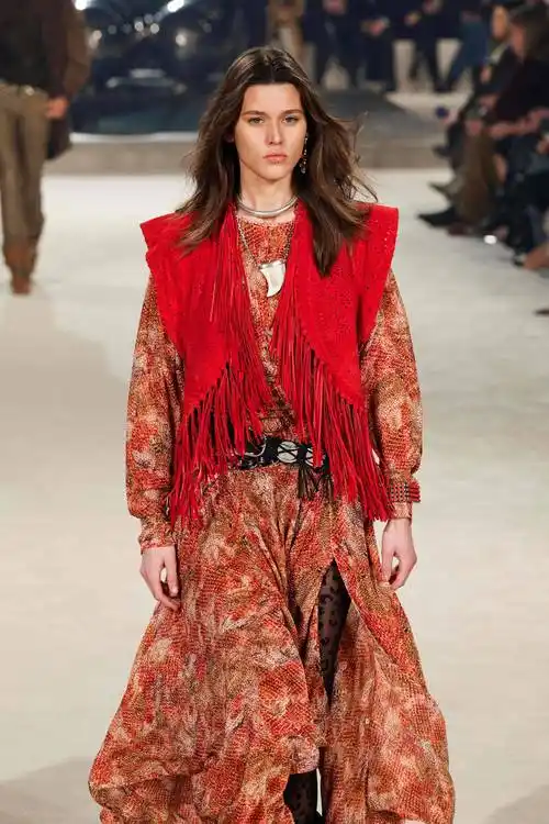 巴黎时装周——isabel marant品牌时装秀_新华社_法国巴黎_外代