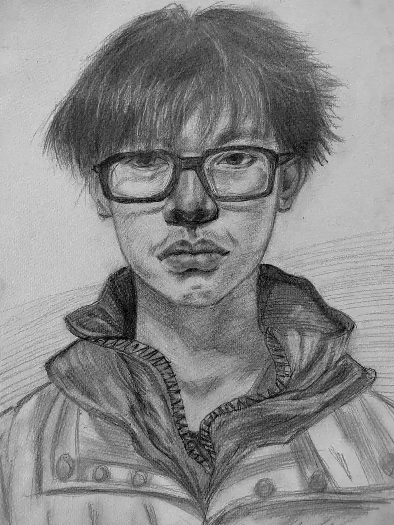 速成素描:20个半天,合计10天从零基础单个几何画到素描人像 - 抖音