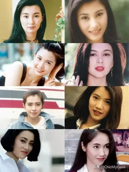 8位香港90年代颜值天花板女星,整容也整不出的神颜!