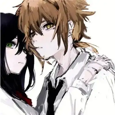 超拽的霸气冷酷动漫情侣头像