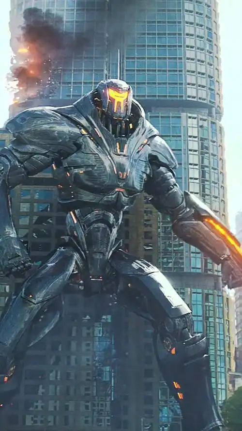 环太平洋#反派大机甲,狂怒黑曜石,出自知明大神之手