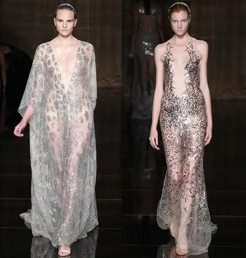 在各种时装秀,红毯活动甚至是明星街拍中总是能够看到透视装的身影.