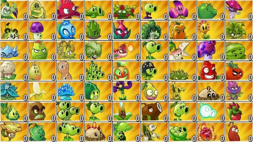 植物大战僵尸2:所有植物 vs 40只夏夜萤火虫僵尸