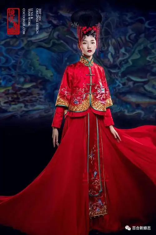 cctv和刘诗诗都自愿为其代言的中式婚礼服推荐