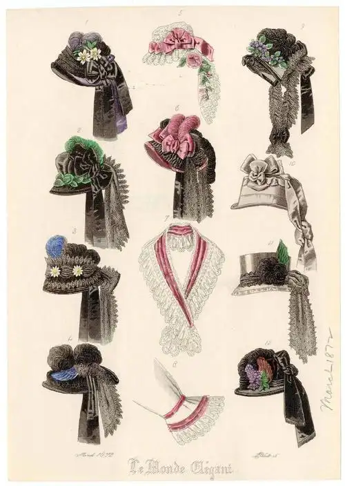 繁复典雅的欧洲女帽设计