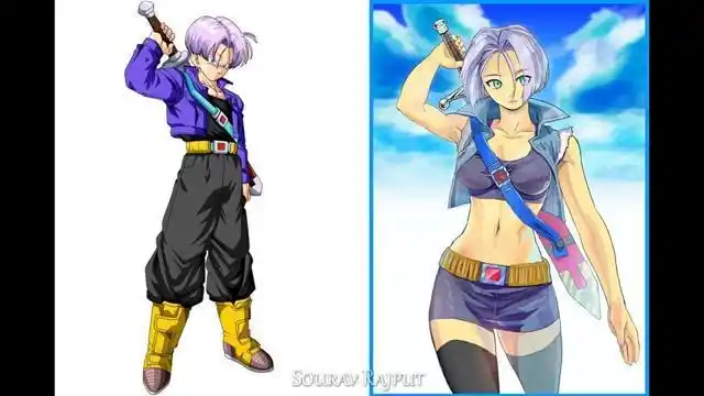 当龙珠里面的人物都女性化画风太美丽