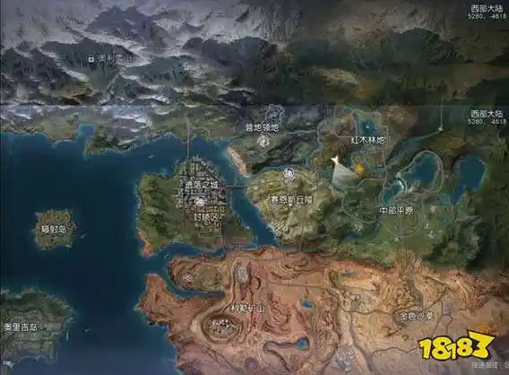 2,黎明之剑地图设定