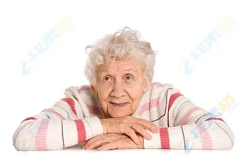 慈祥老奶奶高清图片素材