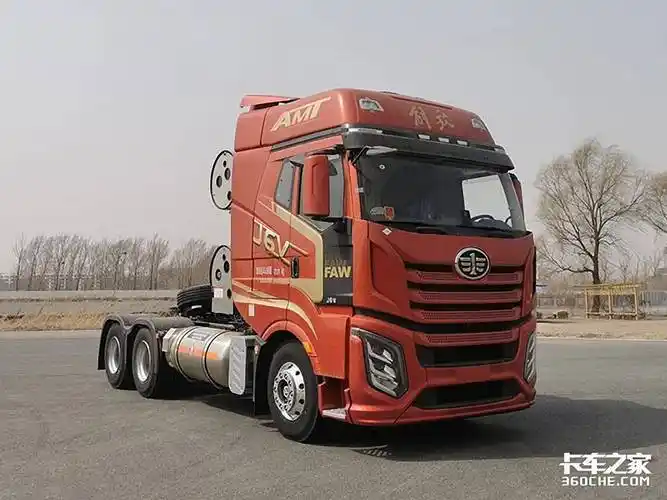 600马力4气瓶组合! 解放j6v新车将登场