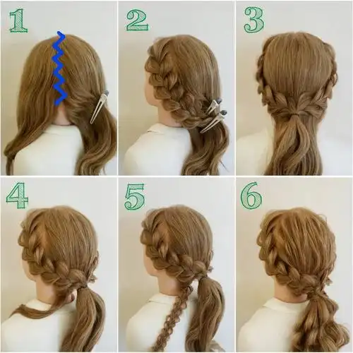 发型|鱼尾辫|蜈蚣辫|瀑布辫|法式|染发|卷发|烫发|头像|非主流|时尚