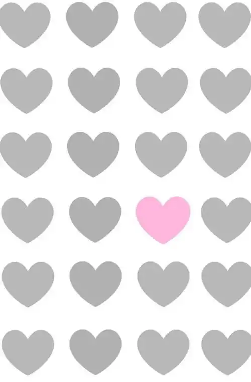 简单#小清新"爱心&壁纸#手机屏保"