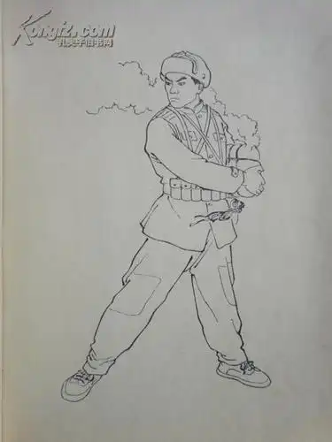 英雄先烈人物简笔画