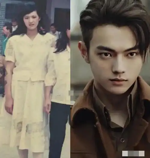 许凯和妈妈妈妈好漂亮