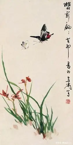 兰为王者香,芬馥清风里——名家笔下的兰花作品