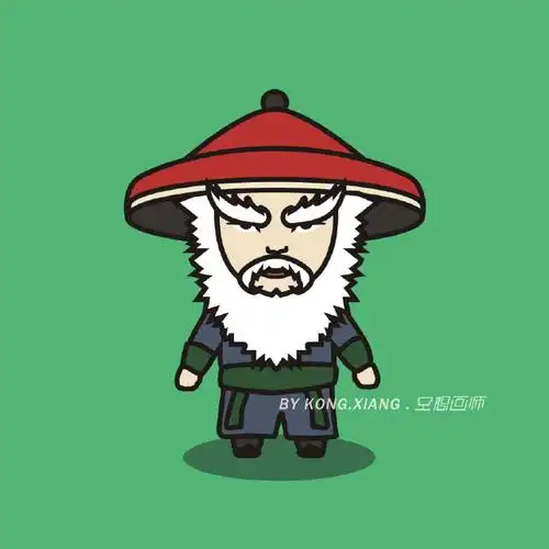 徐锦江回应红帽子白胡子老人# 以我雷豹当. 来自空想画师 - 微博