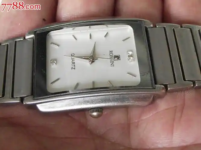 瑞士罗西尼方形石英表(eta机芯),手表/腕表,石英,年代不详,其他国外