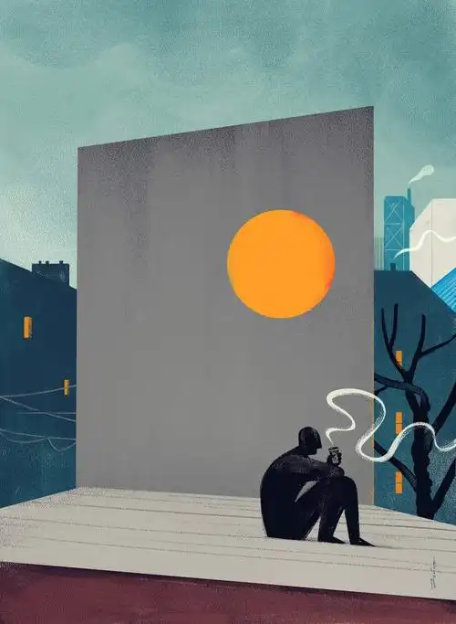 paweljonca富有深意的插画作品欣赏