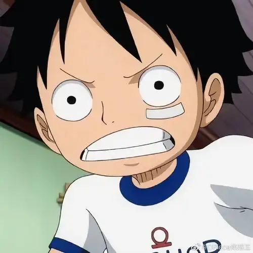 小时候的路飞,拿来吧你~#海贼王##二次元##动漫#opiece海贼王超话