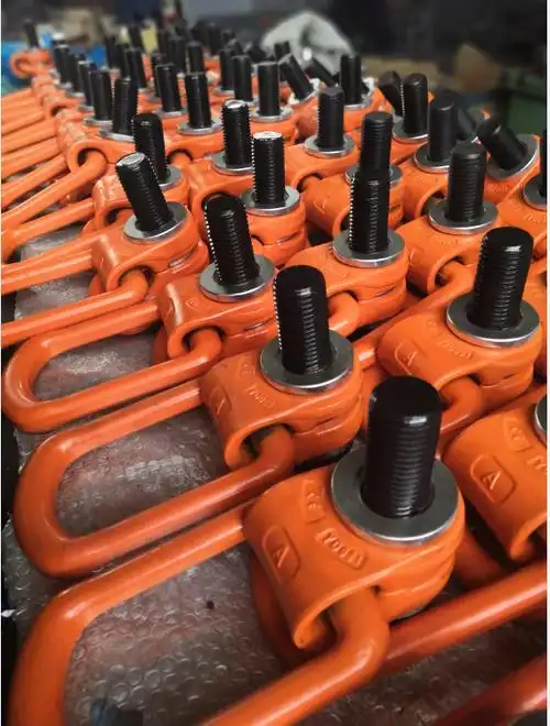 义云厂家直销工业起重设备侧拉旋转吊环yd081m30